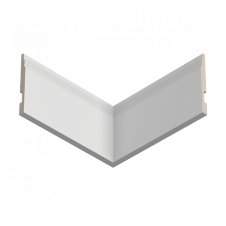 Плинтус напольный из ЛДФ Ultrawood арт. Base 5214 i (2000 x 133 x 12 мм.)