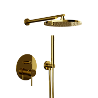 Душевая система Remer X Style X09S02ODO, золото глянцевое X09S02ODO