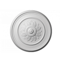 Розетка потолочная с рисунком  1.56.012 из полиуретана Европласт - Орнаментальная розетка