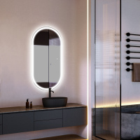 Зеркало ABBER Kontur AG6303S-1.0 с подсветкой, сенсорный выключатель, диммер