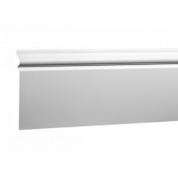 Плинтус напольный из полиуретана 1.53.108 Европласт