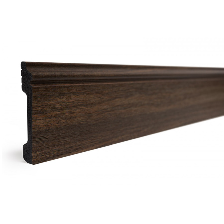 Плинтус напольный из дюрополимера ламинированный 005-73SH Decor-Dizayn