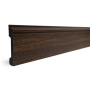 Плинтус напольный из дюрополимера ламинированный 005-73SH Decor-Dizayn