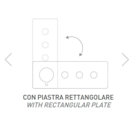 Смеситель для душа Remer X Style N98D2PWBBO, белый матовый N98D2PWBBO