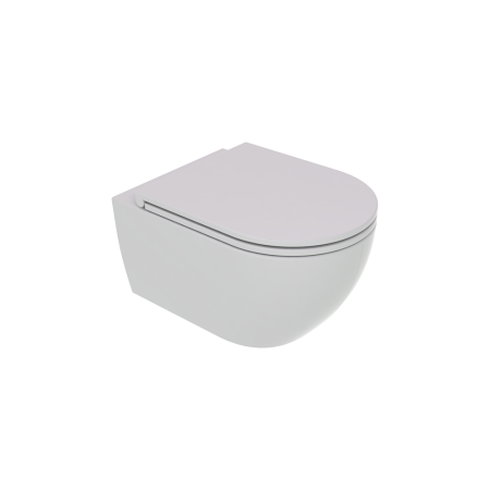 Чаша подвесного унитаза со смывом Smart Clean GSG Ceramic Design Like LKWCSO019, дымчатый LKWCSO019