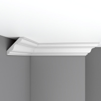 Плинтус потолочный гладкий  96406