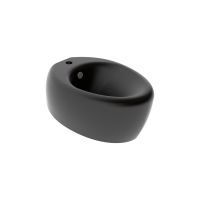 Биде подвесное GSG Ceramic Design Touch TOBISO003, черный матовый TOBISO003