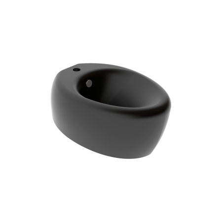 Биде подвесное GSG Ceramic Design Touch TOBISO003, черный матовый TOBISO003