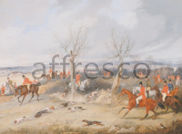 Картина: Henry Thomas Alken, Hunting Scene In Full Cry