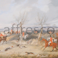 Картина: Henry Thomas Alken, Hunting Scene In Full Cry
