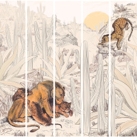 Обои LUTECE California Nostalgie (27200207)