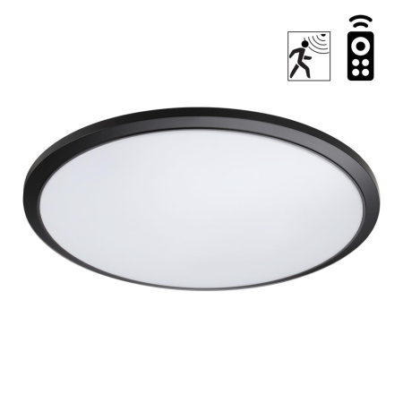 Светильник накладной NovoTech MASK с датчиком движения, пульт ДУ IP43 LED 36W 3000-6000K 3240Лм 359209 OVER