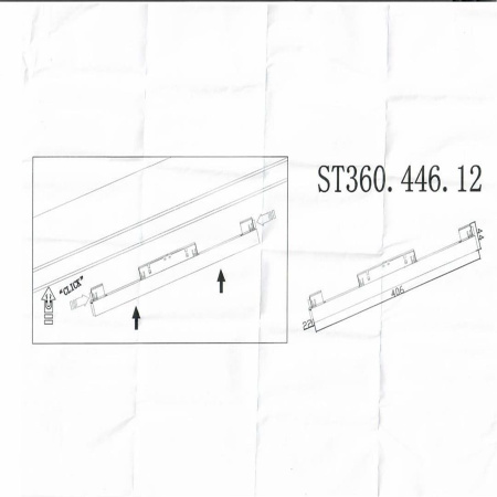 Магнитный трековый светильник ST Luce STANDI ST360.446.12