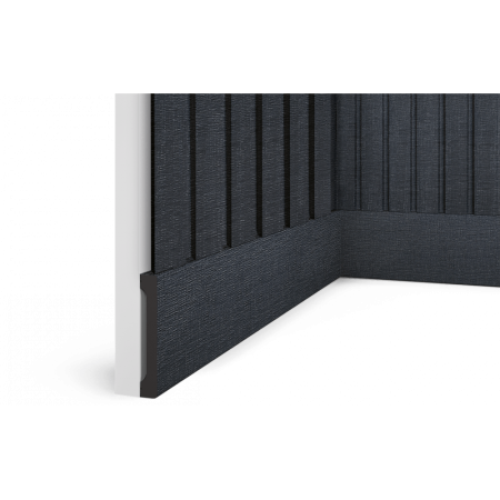 Декорированный плинтус B90V1 BK114 HIWOOD