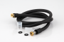 Шланг для душа ПВХ 150 см Remer 332CN2G150NO, черный матовый 332CN2G150NO