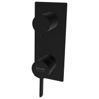 Смеситель для душа Remer Metrica MC92WBNO, черный матовый MC92WBNO