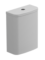 Бачок для напольного унитаза с механизмом смыва GSG Ceramic Design Like LKCIMBL001 + ACS82, белый матовый LKCIMBL001