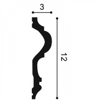 P8050  Молдинг Orac Decor из полиуретана - Молдинг декоративный
