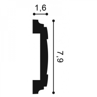 PX102 Молдинг Orac Decor из дюрополимера - Молдинг декоративный