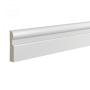 Плинтус напольный из ЛДФ Ultrawood  Base 0010 (2440 x 127 x 25 мм.)