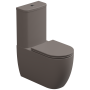 Чаша напольного унитаза биколор GSG Ceramic Design Like LKMBLBI000/029P, White/Tortora Matt LKMBLBI000/029P