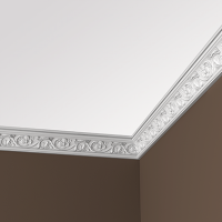 Карниз из полиуретана 1.50.181 Европласт - Плинтус потолочный с рисунком