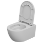 Чаша подвесного унитаза биколор со смывом Eco Clean (торнадо) GSG Ceramic Design Like LKWCSOECBI000/001, White/White Matt LKWCSOECBI000/001