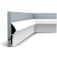 SX167 Плинтус напольный Orac Decor из дюропоплимера