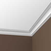 Карниз из полиуретана 1.50.199 Европласт - Плинтус потолочный