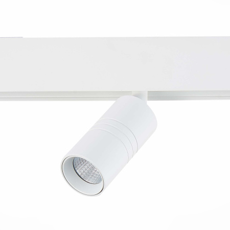Магнитный трековый светильник ST Luce белый LED 1*7W 4000K SKYLINE 48 ST365.546.07
