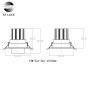 Светильник встраиваемый ST Luce Zoom 12W ST701.538.12