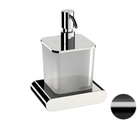 Дозатор Remer Lounge LN13СFP, черный брашированный хром LN13CFP