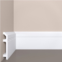 Напольный плинтус Bello Deco П12 120-20 из XPS Polymer