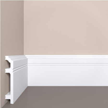 Напольный плинтус Bello Deco П12 120-20 из XPS Polymer