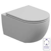 Чаша подвесного унитаза биколор GSG Ceramic Design Like LKWCSOBI000/001, White/White Matt LKWCSOBI000/001