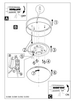 Потолочный светильник PASTERI EG_31589