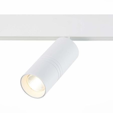 Магнитный трековый светильник ST Luce белый LED 1*18W 3000K SKYLINE 48 ST365.536.18