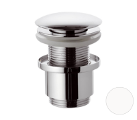Донный клапан без перелива 1”1/4 Remer 904CC2114BO, белый матовый 904CC2114BO