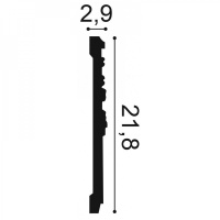 P7080 Молдинг Orac Decor из полиуретана - Молдинг декоративный с рисунком