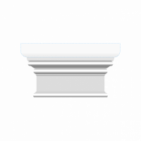 Декоративный элемент верхний из ЛДФ Ultrawood  D 4100 (195x89x30)