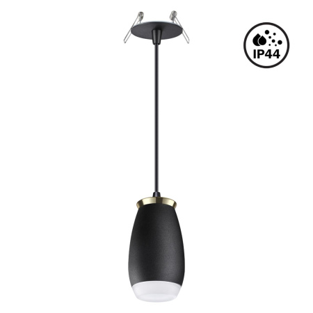 Встраиваемый светильник NovoTech GENT IP44 GU10 9W 370913 SPOT