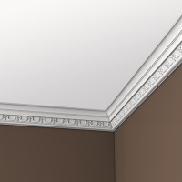 Карниз из полиуретана 1.50.186 Европласт - Плинтус потолочный с рисунком