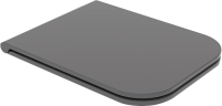 Крышка с сиденьем для подвесного унитаза с микролифтом GSG Ceramic Design Brio BRCOPRSLTICR021, пепел BRCOPRSLTICR021