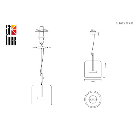 Светильник подвесной ST-Luce PALOCHINO SL1053.273.01