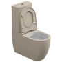 Чаша напольного унитаза биколор GSG Ceramic Design Like LKMBLBI000/034P, White/Sabbia Matt LKMBLBI000/034P