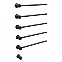 Полотенцесушитель электрический ABBER Charme AH4005MB черный матовый