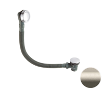 Слив-перелив click-clack для ванны Remer 96PCCXV, сталь 96PCCXV