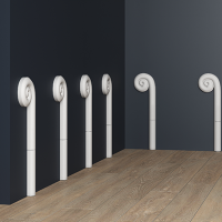 Декоративный элемент правый 1.62.806 из полиуретана Европласт