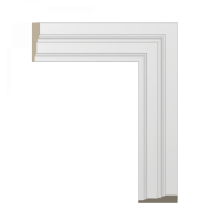 Наличник из ЛДФ Ultrawood  N 0004 (2440 х 71 х 15)