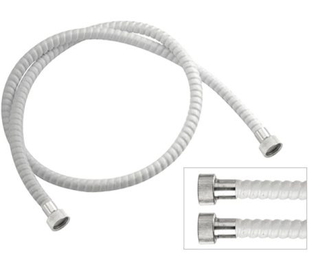 Шланг для душа ПВХ 150 см Remer 334BI150, белый 334bi150